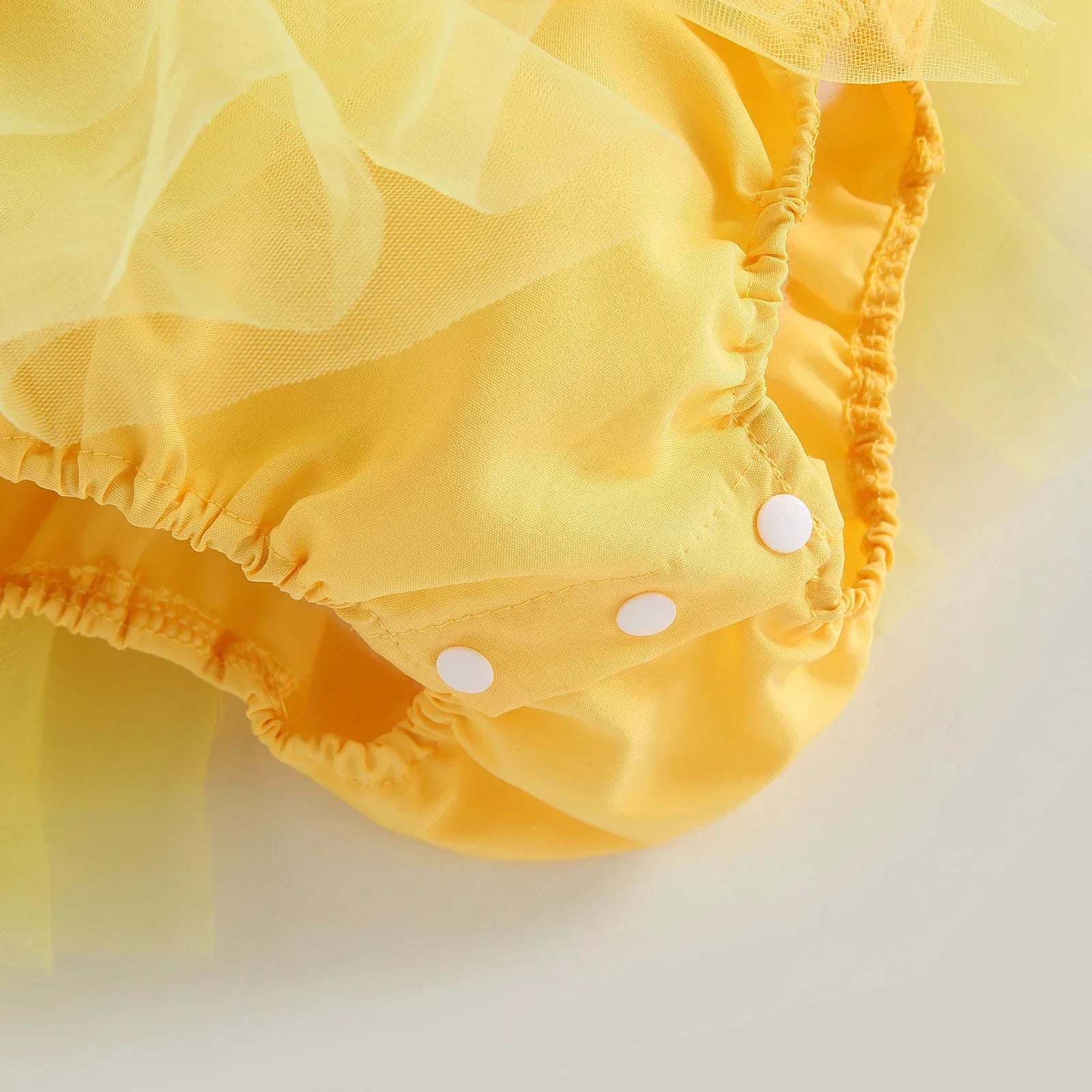 Baby Fairytale Ruffle Suspender Romper